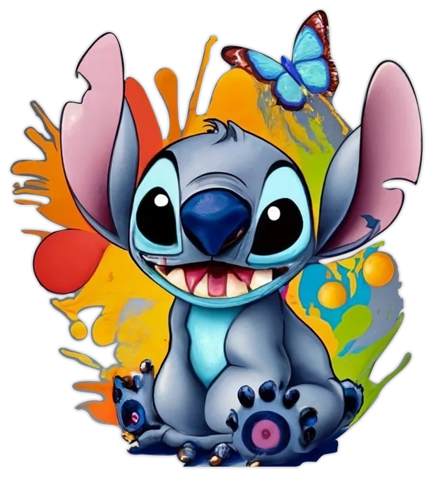Fotonálepka - Lilo a Stitch - 2