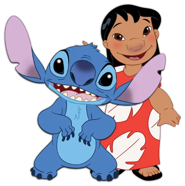 Fotonálepka - Lilo a Stitch - 5