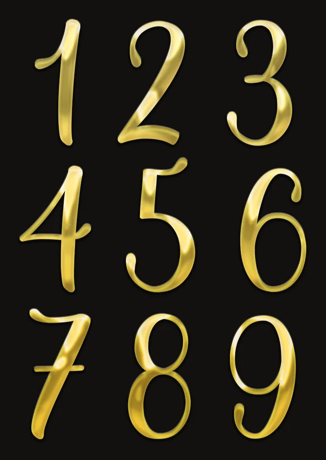 Čísla od 1 - 9 Joseph